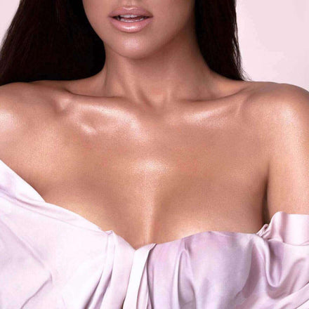 Glow BABE Pink Shiny Water For Face And Body Natural Cosmetics Brand La Piel