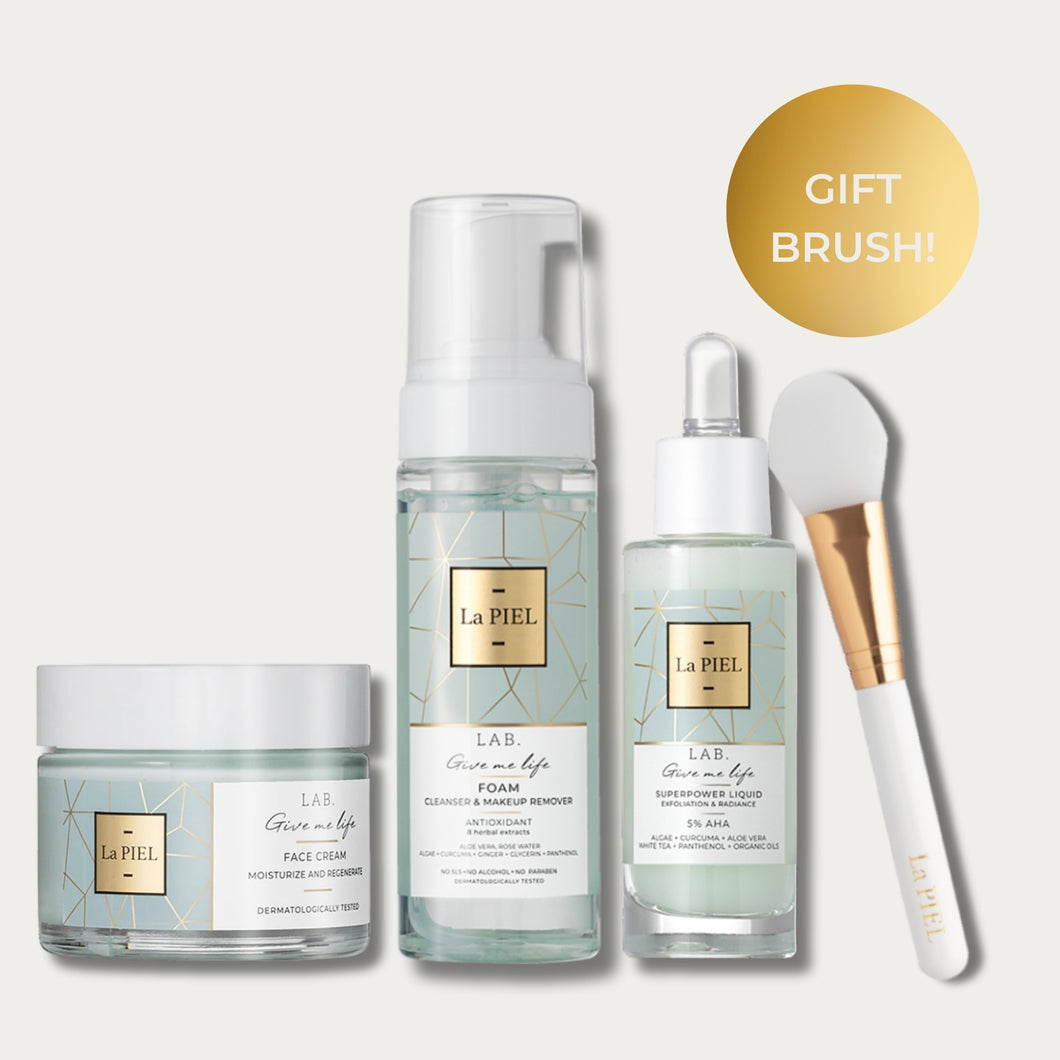 Face collection BOX (Gift: silicone brush)