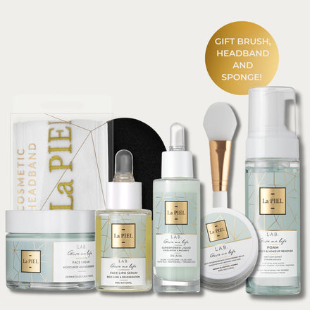 ALL IN ONE (GIFT: multi-purpose face sponge, silicone brush & headband)