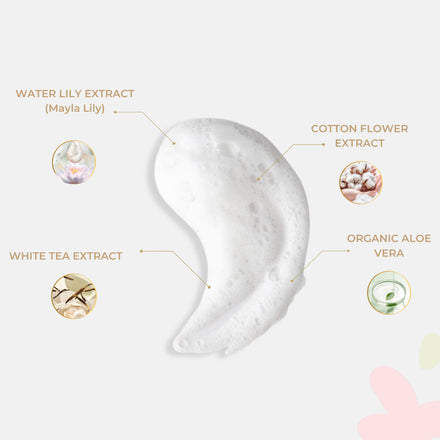 La PIEL Baby And Kids Foaming Shampoo Ingredients Texture