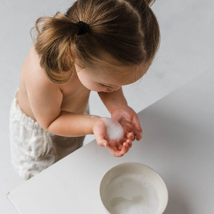 La PIEL Baby And Kids Natural Foaming Shampoo Child Bath Routine