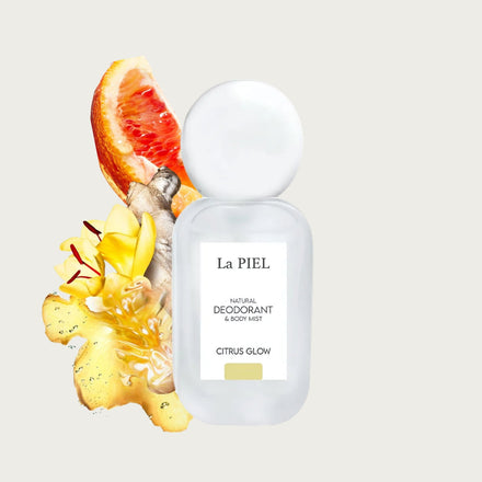 La PIEL Citrus Glow Natural Deodorant Product Card