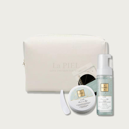 La PIEL Clean Bag Face Care Products