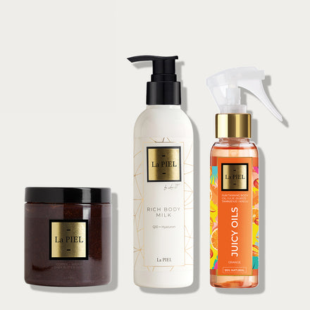 La PIEL Coffee Mama Box Body Care Gift Set