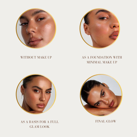 La PIEL Glow Bronze Face Cream Application Guide