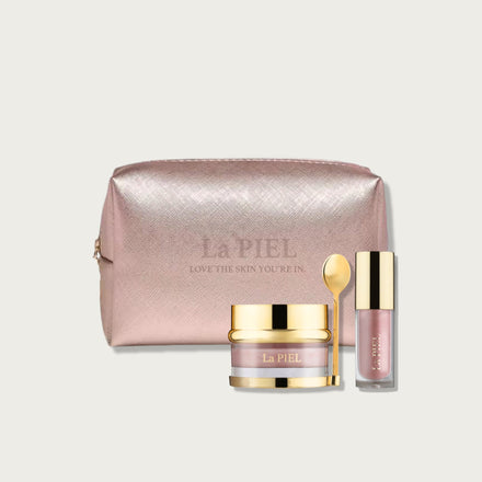 La PIEL Glow Pink Bag Face Cream Set
