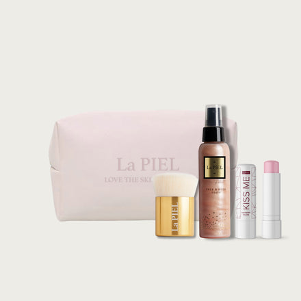 La PIEL Glow Up Bag Skincare Set