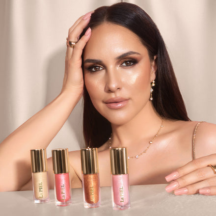 La PIEL Highlighter Oil Collection Model With Four Shades