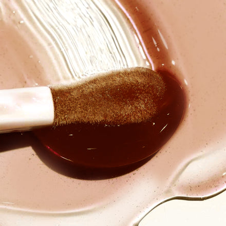La PIEL Juicy Lips Caramela Natural Lip Oil Texture Brush