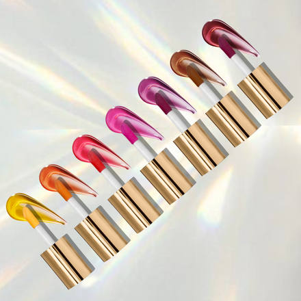 La PIEL Juicy Lips Natural Lip Oil Applicator Shade Lineup