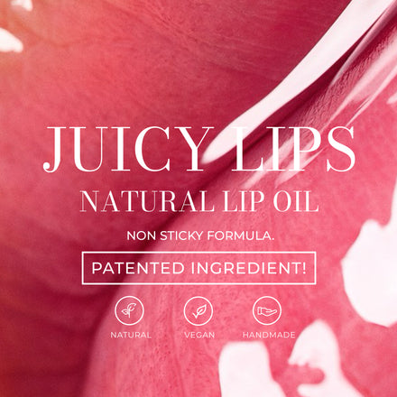 La PIEL Juicy Lips Strawberry Kiss Natural Lip Oil Formula Banner