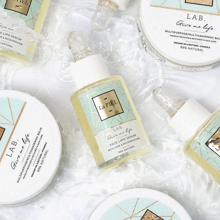 La PIEL Lab Cleansing Balm And Foam Cleanser Product Set