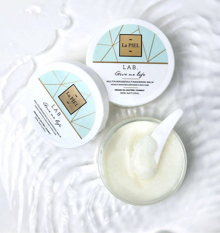 La PIEL Lab Multinamjenski Balm Za Ciscenje Lica Skidanje Sminke Njega Okoloocnog Podrucja Njega Usana Prirodna Kozmetika