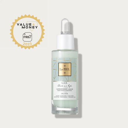 La PIEL Lab Superpower Liquid AHA Award Card