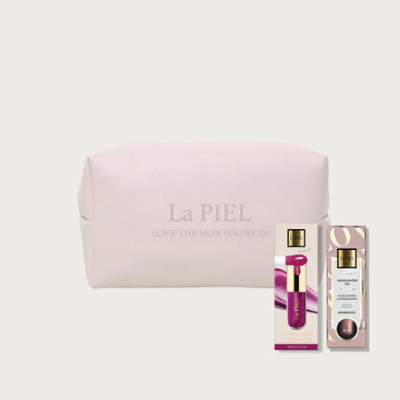 La PIEL Lips Cheeks Bag Lip And Glow Products
