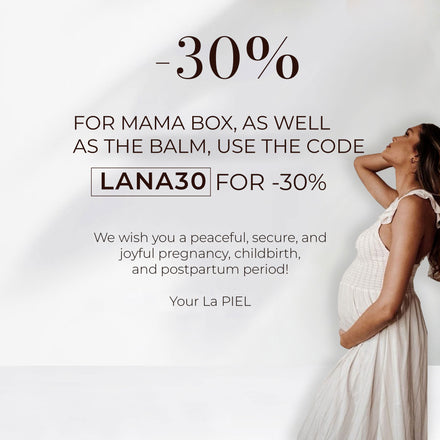 La PIEL Mama Box Discount Code Banner