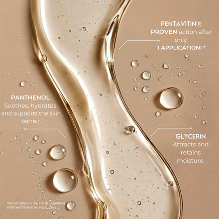 La PIEL Pentavitin Hydration Ingredient Texture Infographic