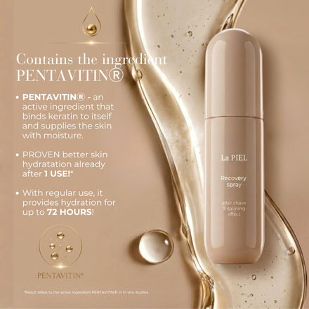 La PIEL Pentavitin Hydration Product Ingredient Infographic