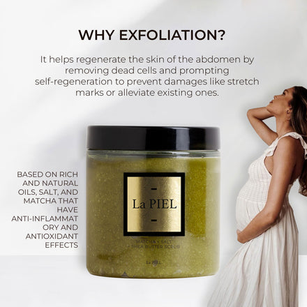 La PIEL Pregnancy Exfoliation Scrub Benefits