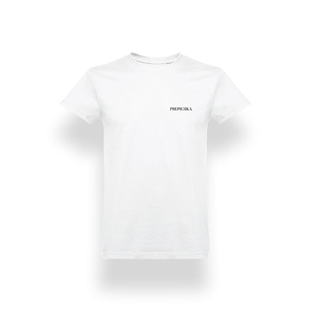 La PIEL Prepichka White Tshirt Back Product Shot