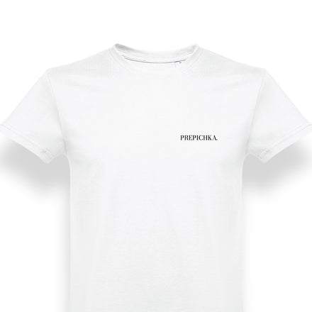 La PIEL Prepichka White Tshirt Front Product Shot