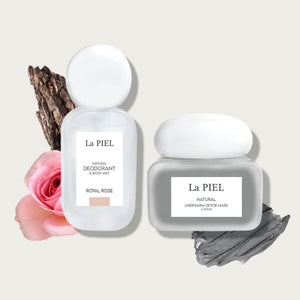 La PIEL Royal Rose Natural Deodorant And Detox Mask For Armpits