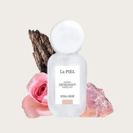 La PIEL Royal Rose Natural Deodorant Body Mist Product