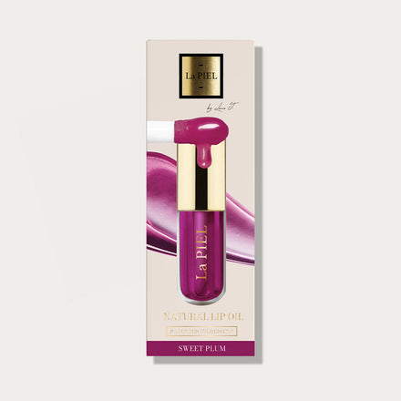 La PIEL Sweet Plum Lip Gloss Product Box
