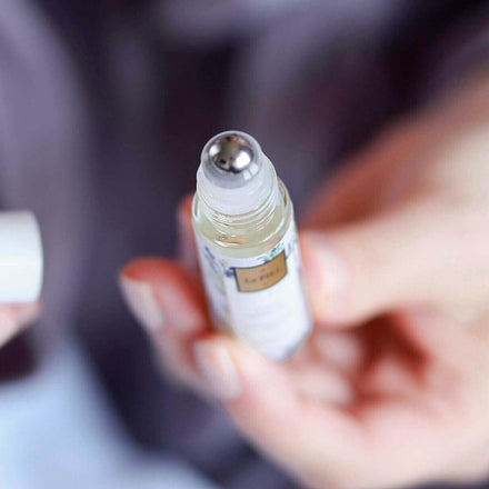 La PIEL Antistress Roll On Oil Hand Closeup
