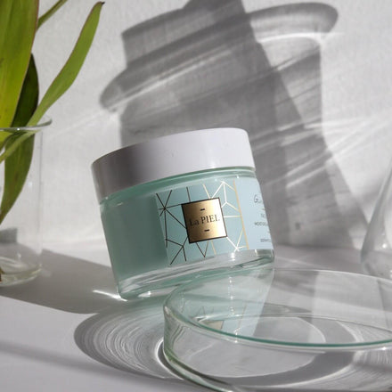 La PIEL Lab Hydrating Face Cream Jar Lifestyle