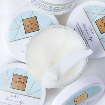 La PIEL Multipurpose Cleansing Balm Open Jar